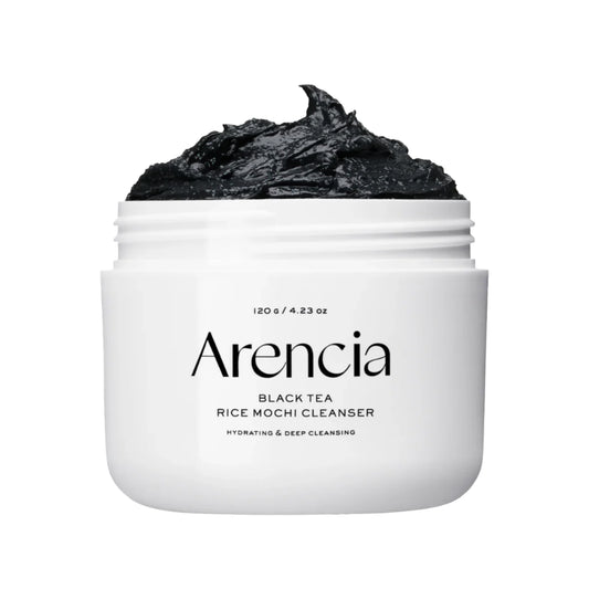 Arencia Black Tea Rice Mochi Cleanser