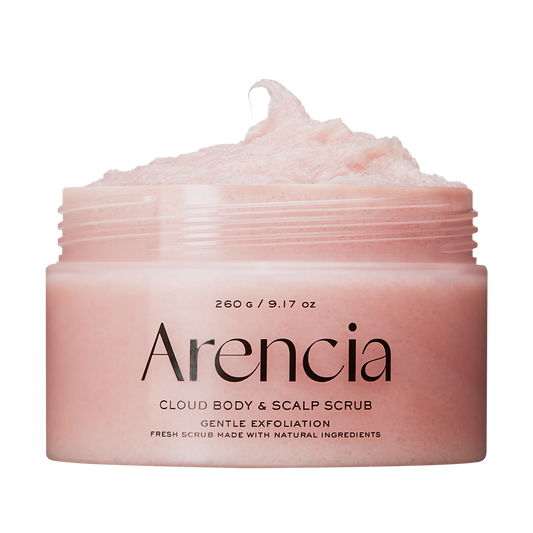 Arencia Fresh Cloud Body & Scalp Scrub Lavender & Pear